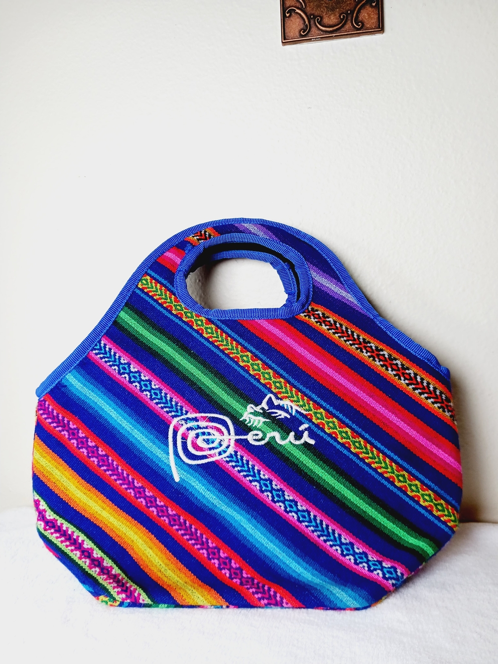 Colorful Striped Women’s Tote Bag